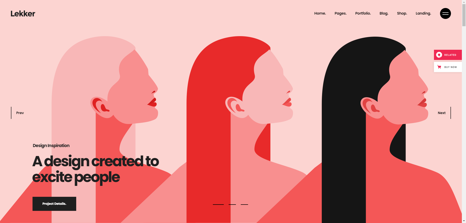 Lekker - Portfolio Theme for Designers